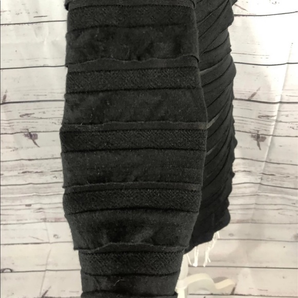 Max Studio ruffled knit dress NWT 
Black size XS - Picture 5 of 11